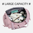 Fitness Bag Gym Sports Dry Wet Handbag with Shoes Compartment Large Shoulder Portable Luggage Bag Travel Storage Crossbody Bag