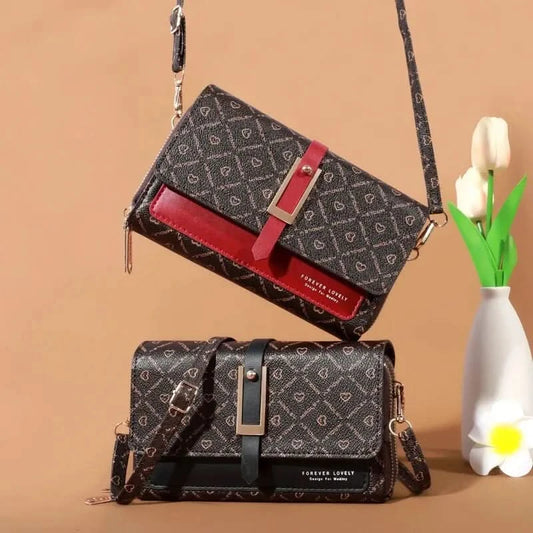 Mini Women's Wallet Handbag Multi Card Large Capacity Casual Shoulder Bag Mobile Phone Packet Fashion New Style Crossbody Wallet - M & M Global