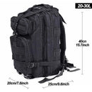 20-30L Classic Tactical Backpack Waterproof Travel Sports Bag Fishing Hunting Outdoor 600D Rucksacks Camping Hiking 3P Pack Bags - M & M Global
