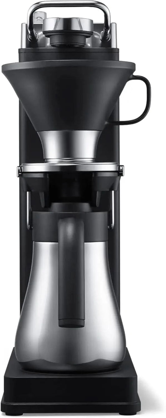 The Brew | Automatic Pour Over Coffee Maker | Clear Brewing Method | Precise Temperature Regulation | Three Brewing Modes: Regul - M & M Global