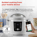 PRO Max Wi-Fi Smart 10-in-1 Pressure Cooker, Steamer, Saute, Warmer, Rice Cooker, Yogurt Maker, Sous Vide, Baker, NutriBoost - I - M & M Global