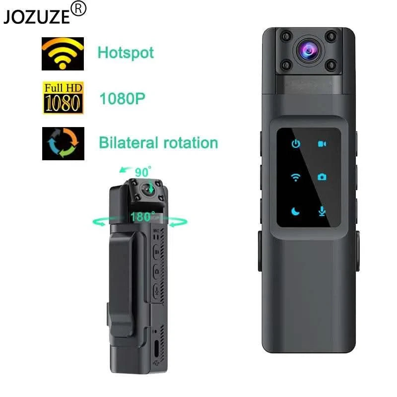 2024 NEW WIth Wifi Hotspot Mini Camera 1080P Portable Digital Video Recorder Body Camera Night Vision DVR Miniature Camcorder - M & M Global