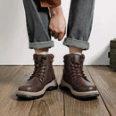Waterproof Safety Boots Men Indestructible Steel Toe Work Boots Anti-smash Stab-resistant Safety Shoes Biker Botas Para Hombre