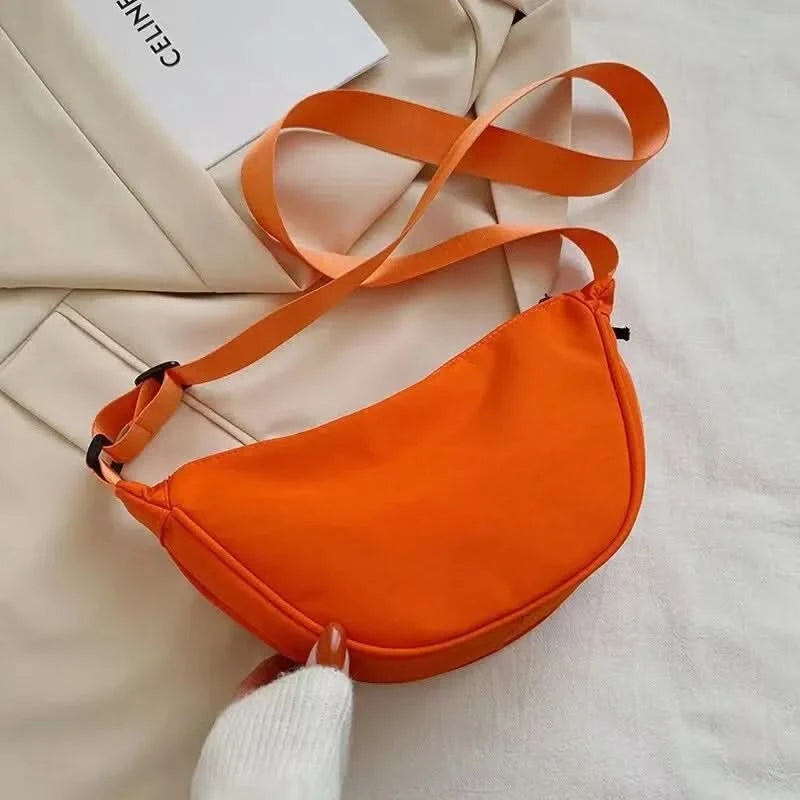 Ladies' fashionable leather PU handbag, designer shoulder bag, crossbody bag, armpit bag - M & M Global