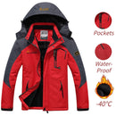 New Winter Parka Men Windbreak Plus Thick Warm Windproof Fur Coats Male Military Hooded Anorak Jackets Men's Winter Jackets