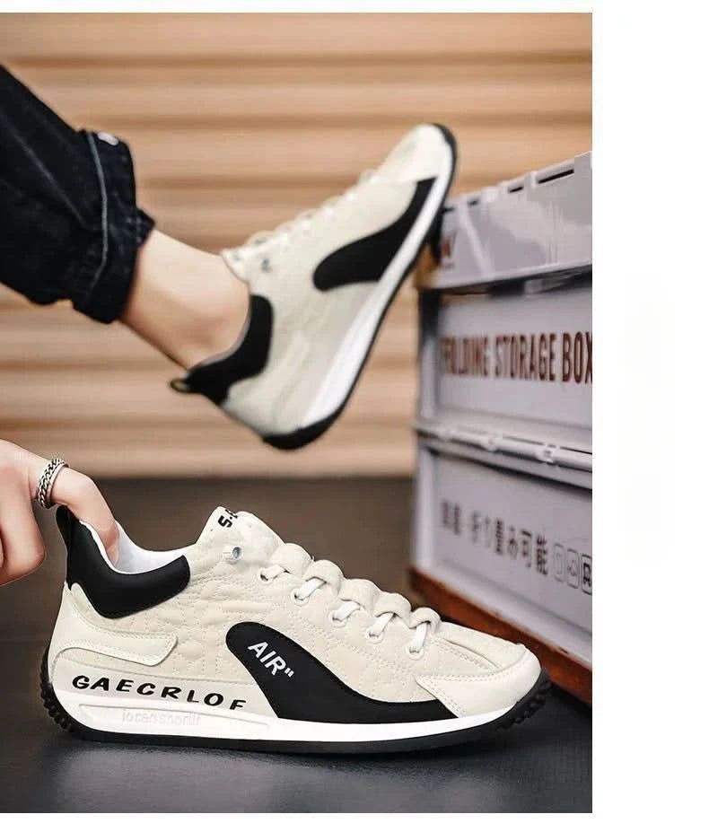 Men Running Shoes Outdoor Sport  Sneakers Man Vulcanized Shoes Flat Casual Sneakers for Men Shoes 2025 New Brand Footwear - M & M Global