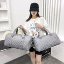Duffle Tote Gym Fitness Bags for Woman PU Leather Handbag Travel Luggage Shoulder Sports Shoes Pocket Weekend Crossbody Bags