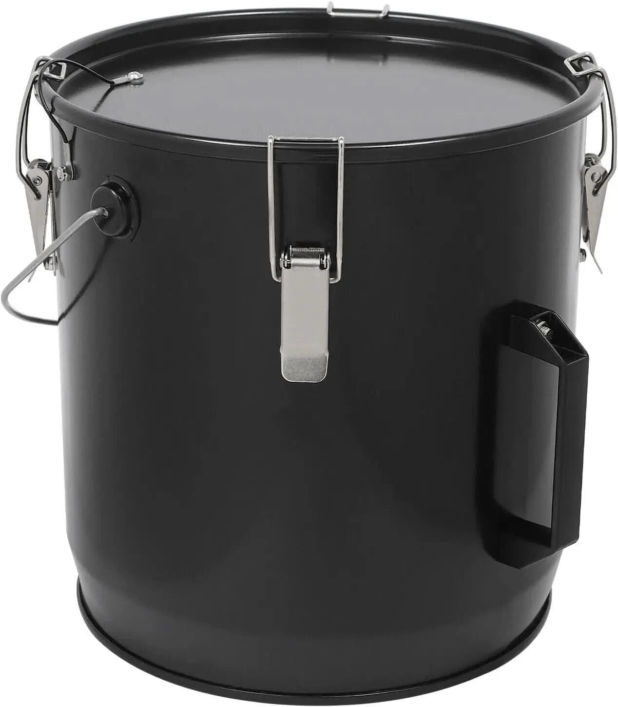 6 Gallon Fryer Grease Bucket Oil Disposal Oil Bucket with Lid and Filter Bag - M & M Global
