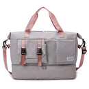 Sports Tote Gym Bag Travel Duffel Handbags for Women Shoulder Weekender Overnight Bag Dry Wet Yoga Workout Carryon Bags Pack