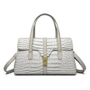 Luxury Shoulder Tote Bag Alligator Patent Leather Hand Bags for Women 2025 Designer Daily commuting Handbags HIgh Quality Sac - M & M Global