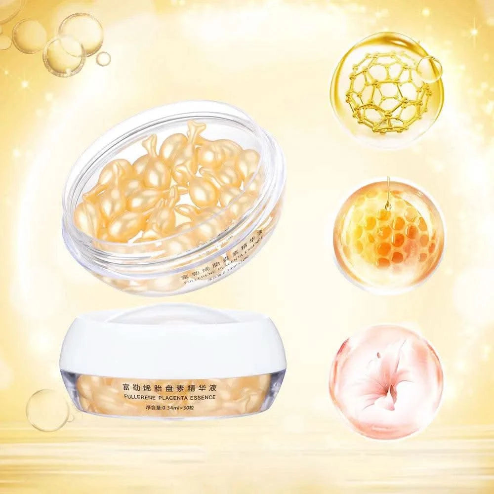 30/150Pcs Hyaluronic Acid Capsules Serum Hydrating Repair Moisturizing Essence Liquid Facial Deeply Nourishes Firming Skin Care - M & M Global