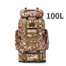 80L/100L Mountaineering Bag Climb Bag Tactical Backpacks Large Backpack Outdoors Hiking Camping Travel Bags - M & M Global