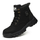 Men Safety Boots Waterproof Work Safety Shoes Anti-puncture Steel Toe Non Slip Work Sneakers Outdoor Male Indestructible Boots