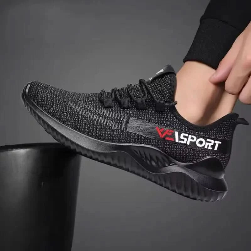 male's sneakers Mesh breathable Light Casual Sports Shoes Summer Men's Outdoor Soft Sole non slip fashion Comfort Running Shoes - M & M Global