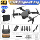 Professional Drone E88 4K Wide-Angle HD 1080P Camera WiFi FPV Height Hold Foldable RC Drone Quadrotor Helicopter Children's Toys - M & M Global