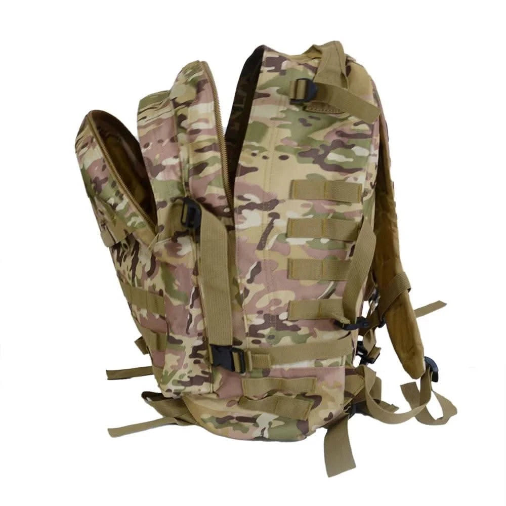 45L 3D Tactical Outdoor Camo bag Shoulder Attack Mountain riding charge bag Python Print PUBG Eating Chicken backpack - M & M Global