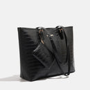 2024 Europe and the United States new two-piece women's handbag shoulder bag crocodile pattern simple fashion bag - M & M Global