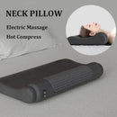 Heating Vibration Neck Massager Electric Cervical Pillow Back Traction Relax Sleeping Shoulder Neck Trapezius Muscle Massager - M & M Global