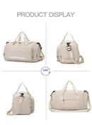 Fitness Gym Bag with Shoes Pocket Yoga Sports Outdoor Travel Business Trip Handbag Dry Wet Short Distance Luggage Shoulder Bags