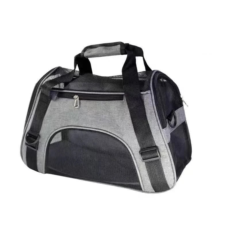 Portable Dog Cat Carrier Bag Pet Puppy Travel Bags Foldable Cats Handbag Travel Pet Bag Transport Bag - M & M Global