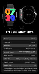 D8 2-In-1 Smartwatch with Headphone 2" Bt Call NFC Sleep Monitor Smart Watch Earbuds Compatible With iPhone Android 2025 - M & M Global