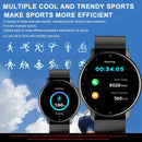 Smart watch with full touch screen, call, message reminder and other functions, compatible with iPhone/Android phones