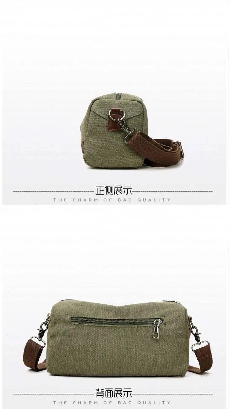 Crossbody bag, men's minimalist single-shoulder bag, women's outdoor travel commuting messenger bag, large capacity - M & M Global