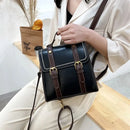 Vintage women messenger bags pu leather female shoulder bag small ladies Totes 2024 new Multifunction schoolbag bagpack handbag - M & M Global