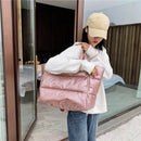 Women Gym Bags Waterproof Sports Swimming Yoga Mat Pink Weekend Travel Duffle Bags for Women Sport Fitness Shoulder Handbag