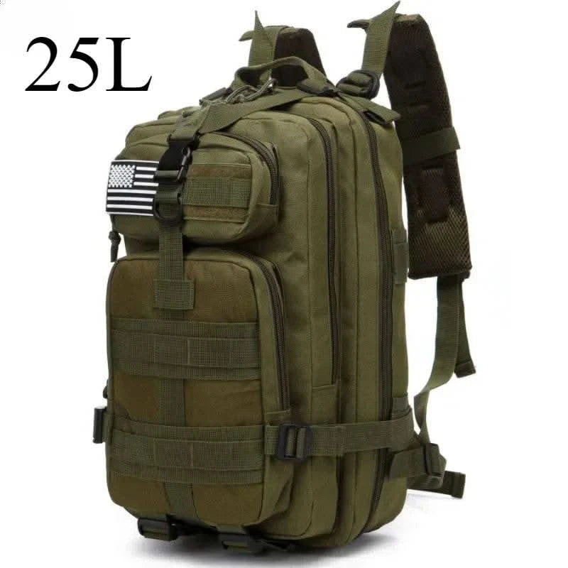 25L/50L Tactical Backpack Molle Bag Outdoor Bags Backpack for Hiking Camping Trekking Hunting Fishing GYM Bags Backpacks - M & M Global