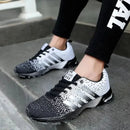 Men's Explosive Street Eye Catching Design Board Shoes with Unique Color Matching Breathable Comfortable Anti Slip Walking Shoes - M & M Global