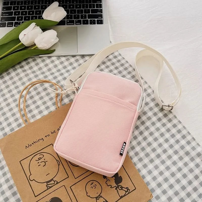 New Fashion Mobile Phone Bag Women's Messenger Bag All-match Mini Small Crossbody Bag Hanging Neck Coin Purse Vertical Handbag - M & M Global