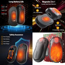 Hand Warmer2 Pack Rechargeable Hand Warmers 12000mAh Dual Sided Electric Heater Fast Charging Portable Winter Warm Hands USB