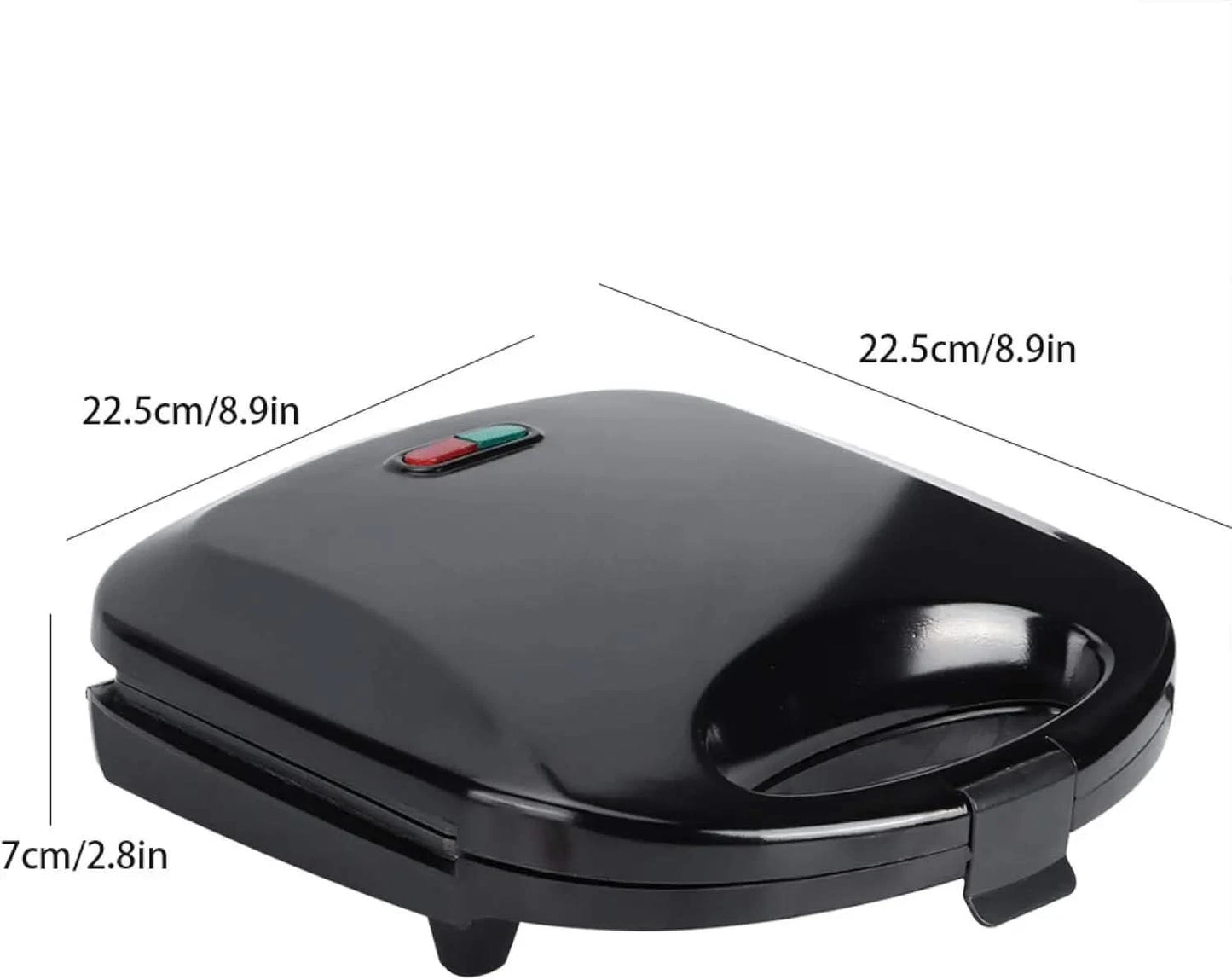 Electric Sandwich Maker ， Nonstick Egg Bubble Cake Oven Bread Grill Waffle Crepe Toaster Breakfast Machine Waffles Maker 750W 22 - M & M Global