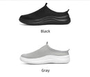 Men's Sneakers Comfortable Lightweight Soft Half Slipper Flat Running Shoes Outdoor Casual Sports Shoes Man Shoes - M & M Global