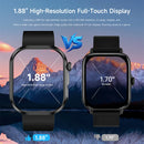2026 New Professional ECG Monitoring Smart Watch Men Blood Pressure Blood Analysis Uric Acid BMI Body Analysis Smartwatch Women