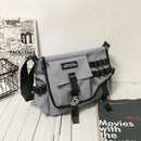 Unisex Nylon Fabric Messenger Bags Multi Pockets Large Capacity Shoulder Shopper Tote Bag Student School Satchels Female Handbag - M & M Global