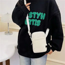 New Fashion Mobile Phone Bag Women's Messenger Bag All-match Mini Small Crossbody Bag Hanging Neck Coin Purse Vertical Handbag - M & M Global