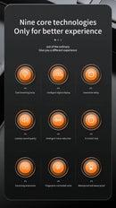 Sleep Wireless Earphone TWS Bluetooth 5.3 Headphones Hidden Earbuds IPX5 Waterproof Noise Reduction Sports Headset - M & M Global