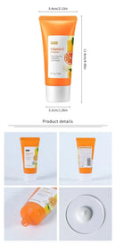 Vitamin C Facial Cleanser Skin Cleansing Moisturizing  Blackhead Remove Skincare Face Wash Foam Face Cleanser 50g - M & M Global