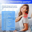 8 Modes Rechargeable Neck Massager with Remote Control EMS Low Frequency Pulse Massager For Muscle Relaxation Relief The Pain - M & M Global
