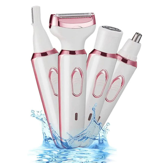 Women Electric Shavers Razors on Leg Armpit, Epilator Nose Hair Remover Facial Body Bikini Eyebrow Beard Mustache Women Trimmer - M & M Global