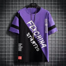 Short Sleeved T-shirt for Men's Summer New Trendy Brand Slim Fit Round Neck Men's Half Sleeved T-shirt Upper Garment - M & M Global