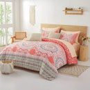 Printing Comforter Set-7 Pieces in a Bag, Bedding Sets with Comforters,Flat Sheets, Fitted Sheet,2 Pillowcases & 2 PillowShams