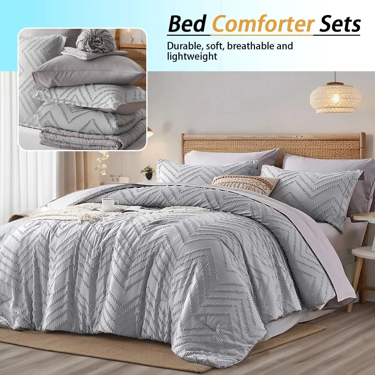 7-Piece Floral Quilt Set – Soft & Comfortable Bedding for All Seasons, Elegant Cut Flower Design, Home Décor, Ideal Gift for Any Occasion