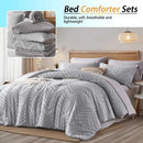 7-Piece Floral Quilt Set – Soft & Comfortable Bedding for All Seasons, Elegant Cut Flower Design, Home Décor, Ideal Gift for Any Occasion