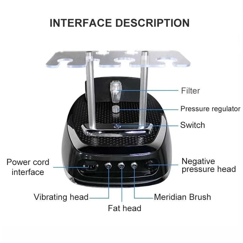 2024 5D 80k Cavitation + RF+Vacuum Body Slimming Fat Burner Health Machine 6 in 1 Ultrasound Massager Weight Loss Beauty Device - M & M Global