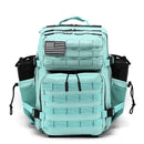 35L Tactical Backpack for Women Men Molle Outdoor Travel Camping Hiking Bag Sports Weekend Athlete Gym Rucksack Dual Cup Holders - M & M Global
