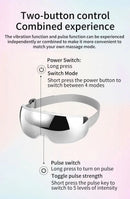 Eye Massager Acupoint Vibration Pulse Hot Compress Eye Care With Bluetooth Music Relieve Fatigue Visible Eye beauty instrument - M & M Global