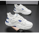 Student height increasing shoes four season new thick sole men's casual sports shoes soft sole comfortable outdoor running shoes - M & M Global